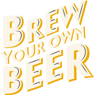 Brew your own beer logo