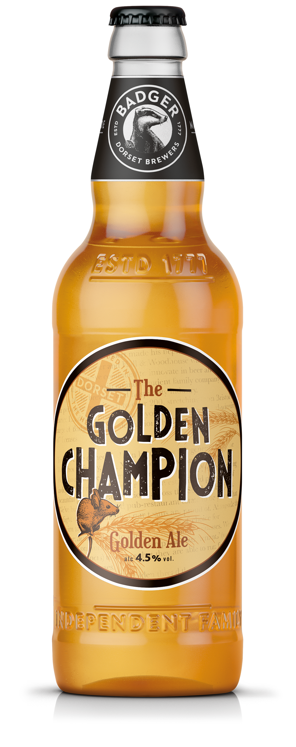 The Golden Champion Bottle