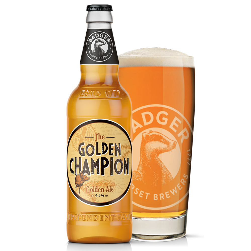 The Golden Champion Bottle