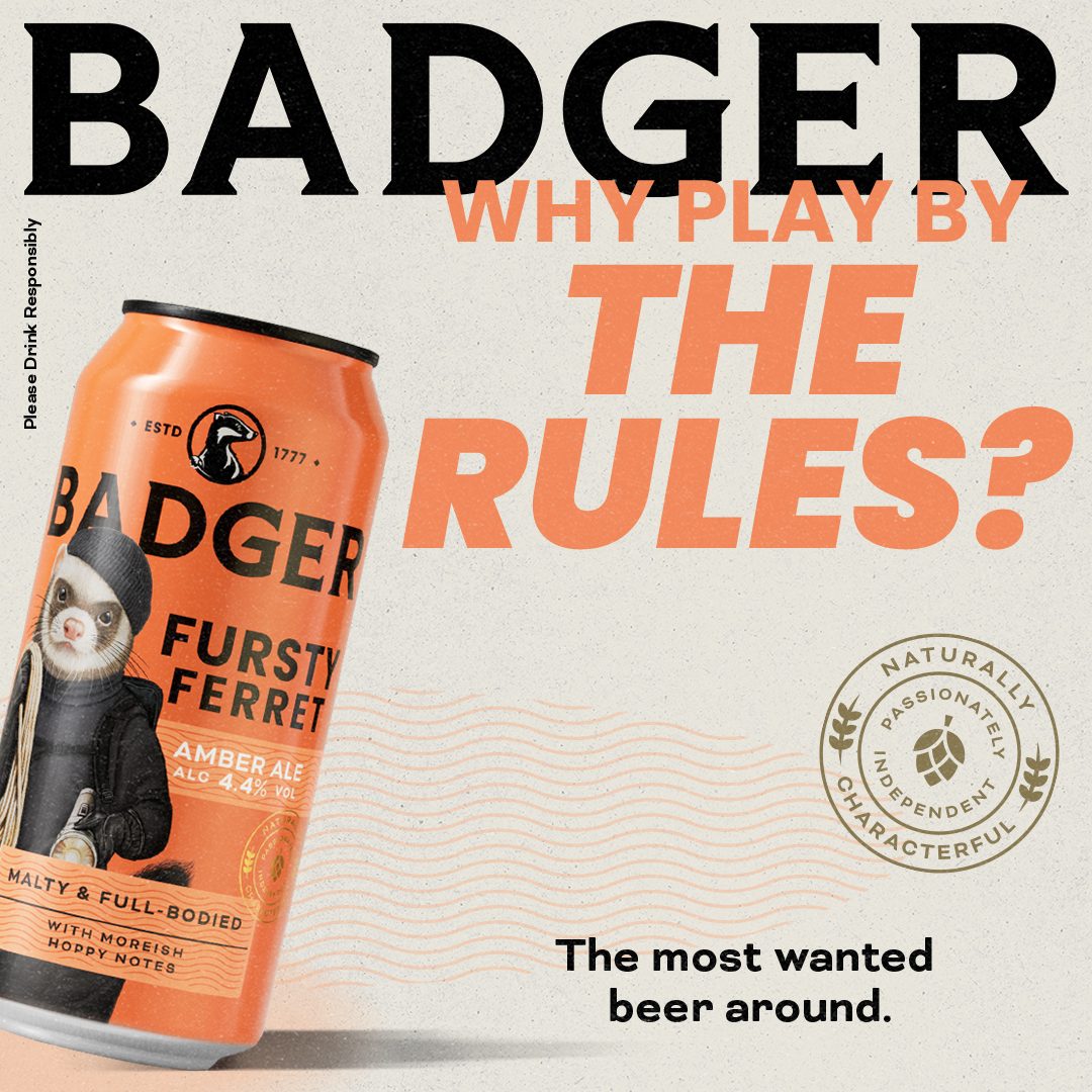 Badger Fursty Ferret Amber Ale Can