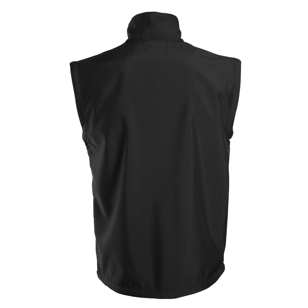 Back view of the official Badger Beers Body Warmer from the Badger clothing range