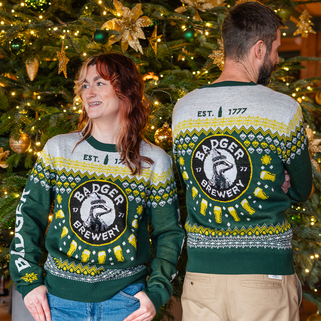 Badger Christmas Jumper