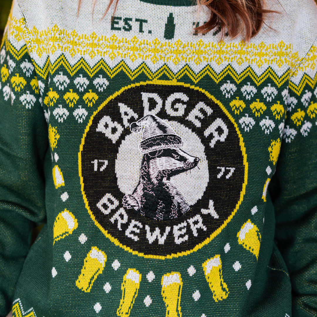 Badger Christmas Jumper