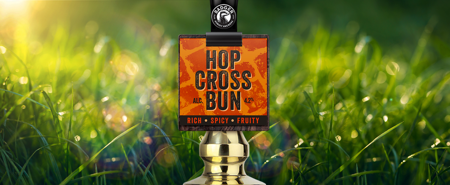 Hop Cross Bun Easter Themed Beer on Tap