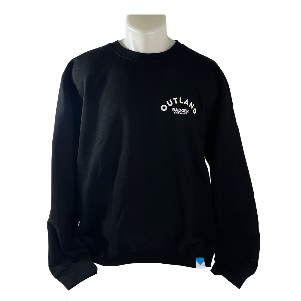 Outland Black Sweatshirt (Front)