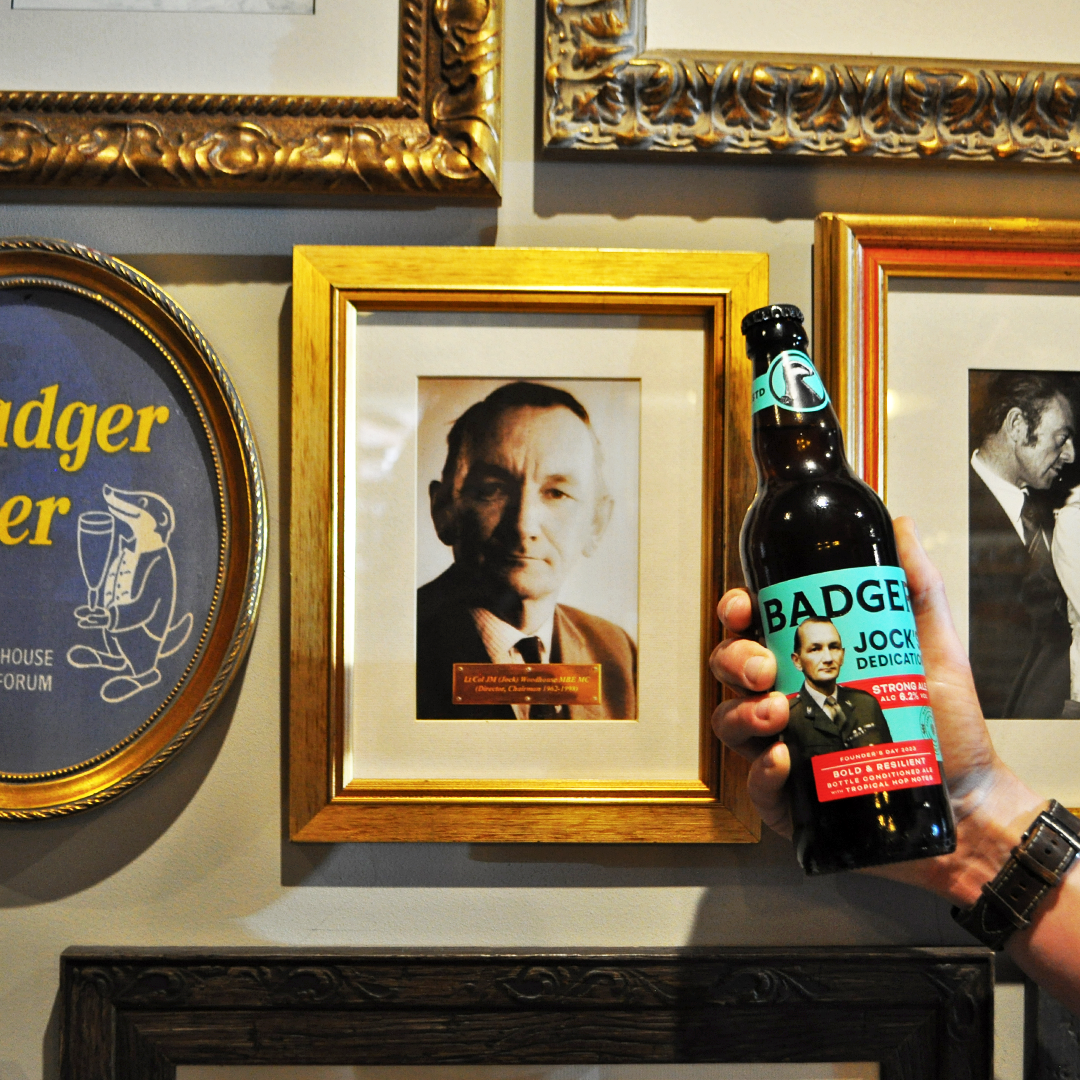 Jock's Dedication Strong Ale at Hall and Woodhouse head office