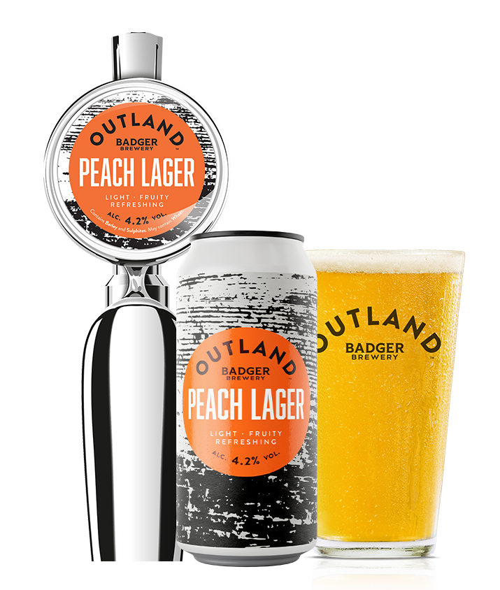 Outland Peach Lager