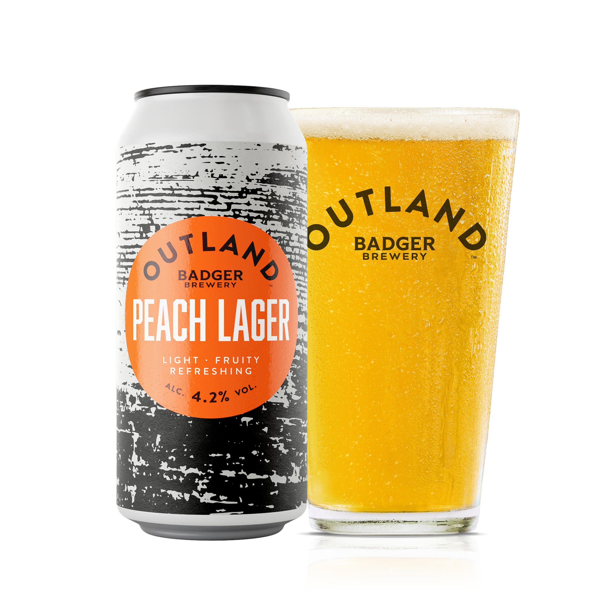 Outland Peach Lager