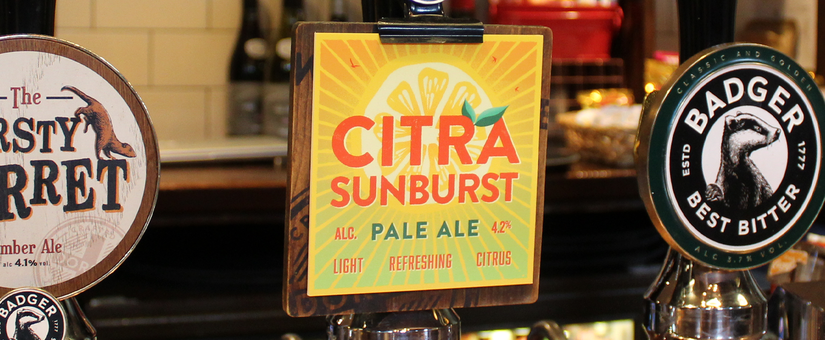 Badger Citra Sunburst cask ale