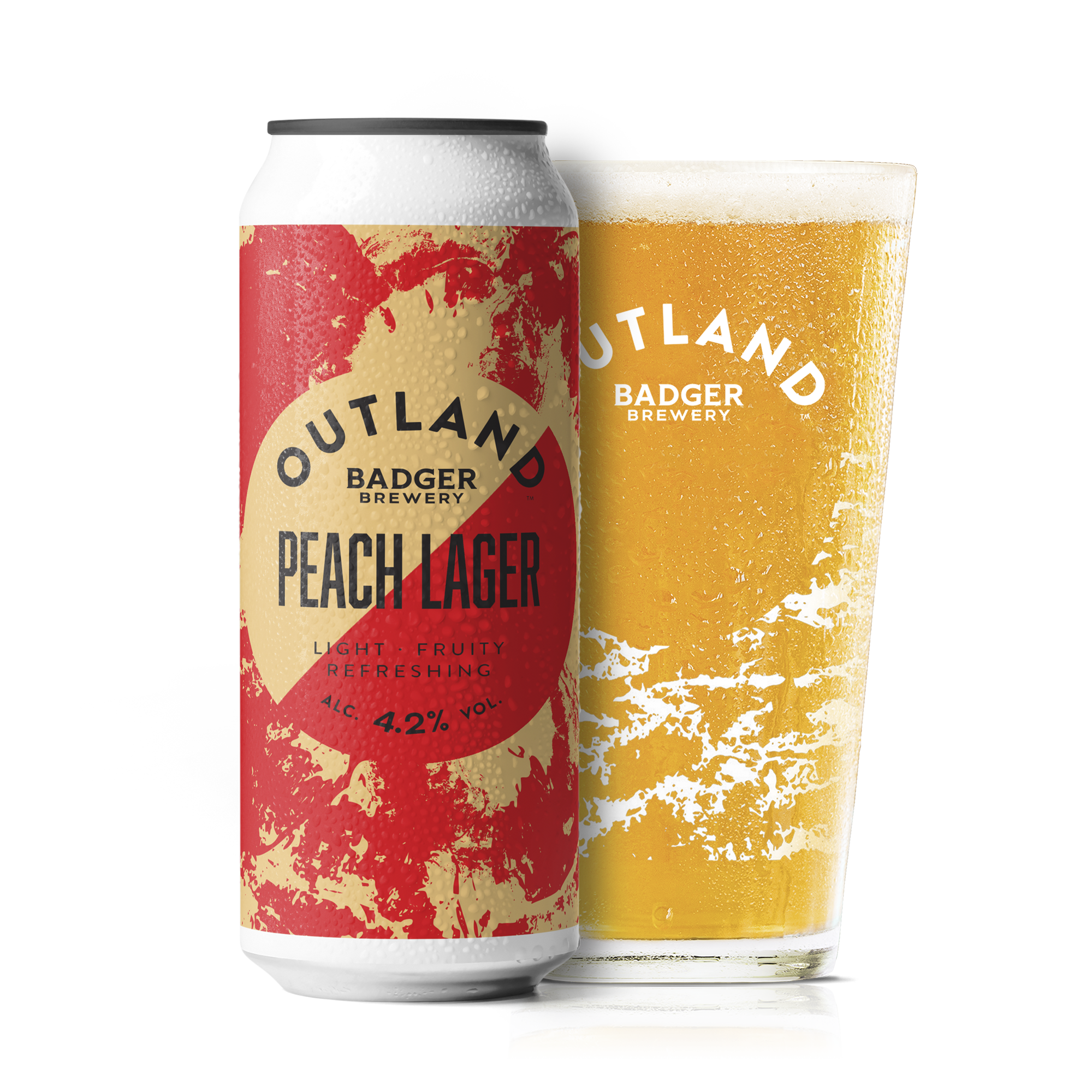 Outland Peach Lager