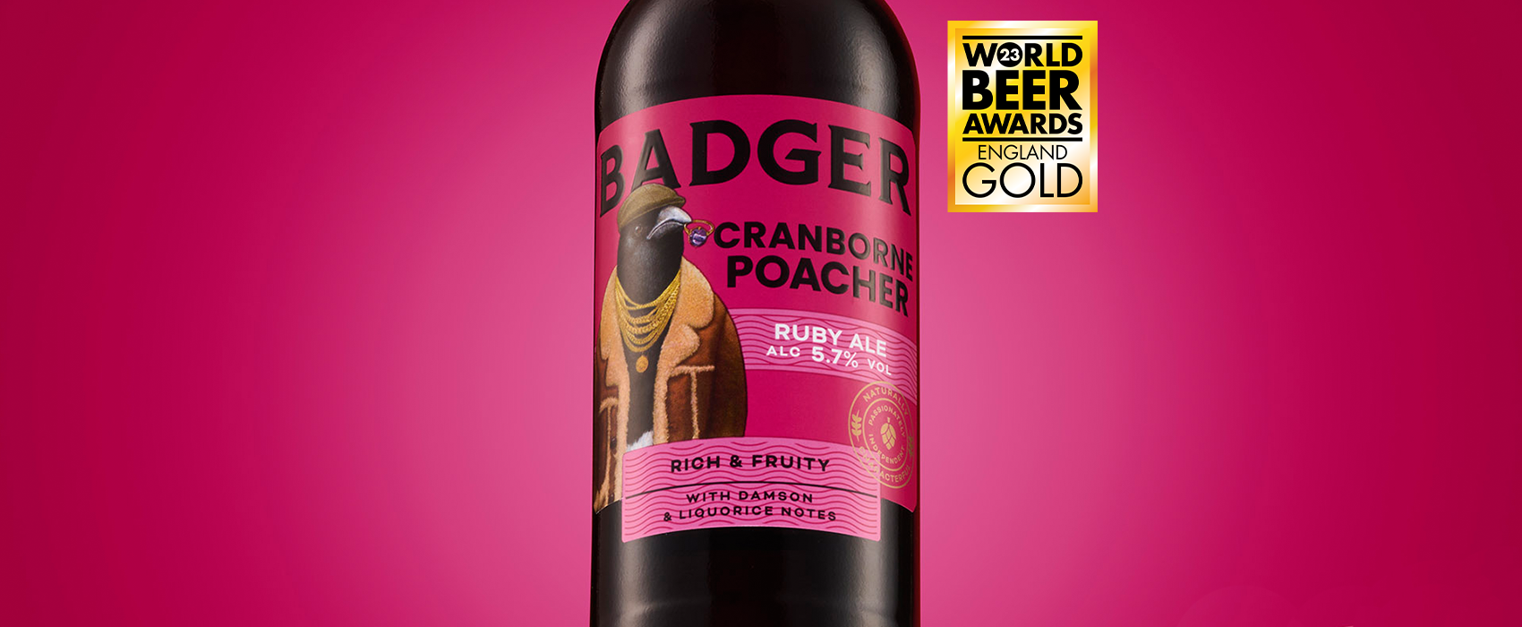 World Beer Awards 2023 | Cranborne Poacher Gold UK Winner