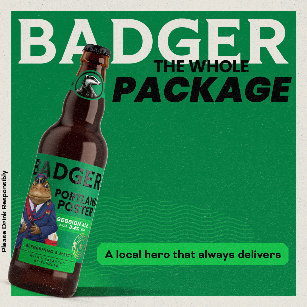 Badger Portland Poster