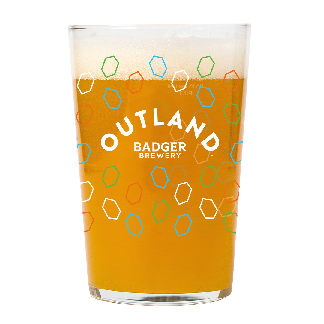 Outland Hexagon Pint Glass