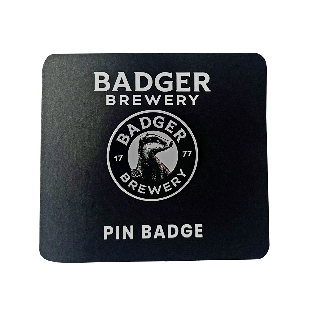 Badger Brewery Logo Pin Badge