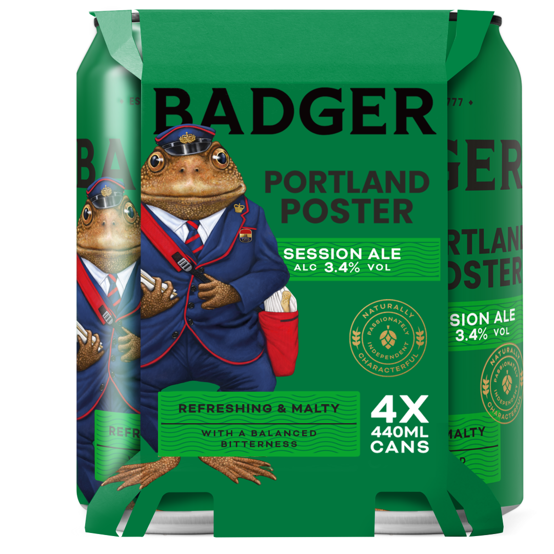 Portland Poster Can