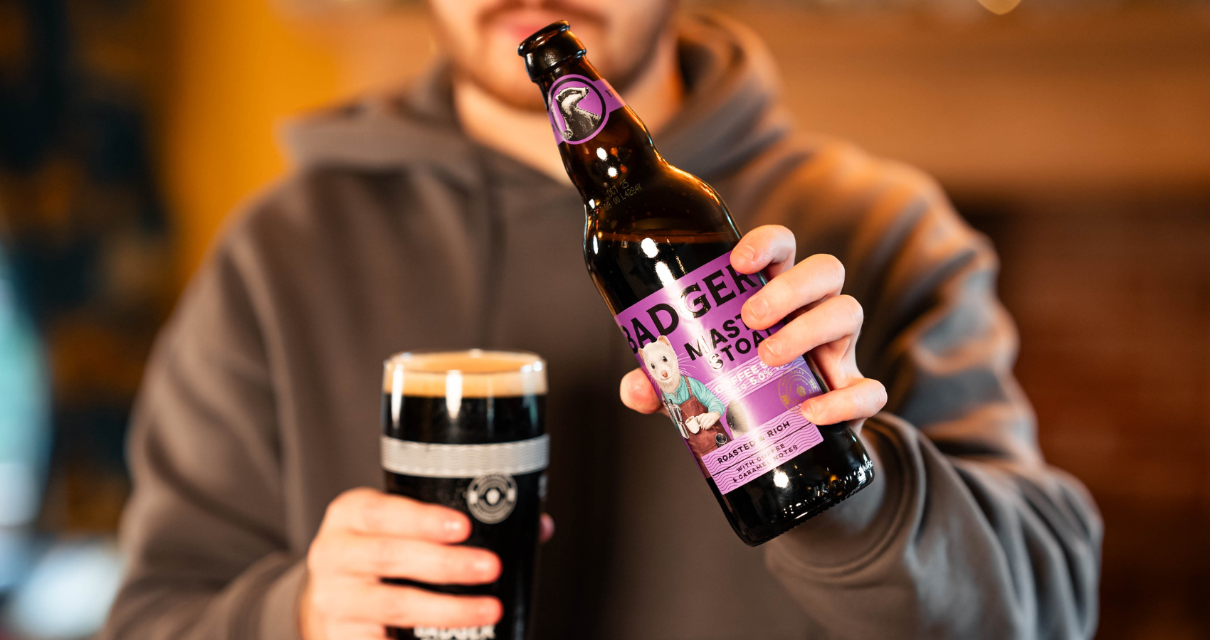Badger Master Stoat Coffee Stout