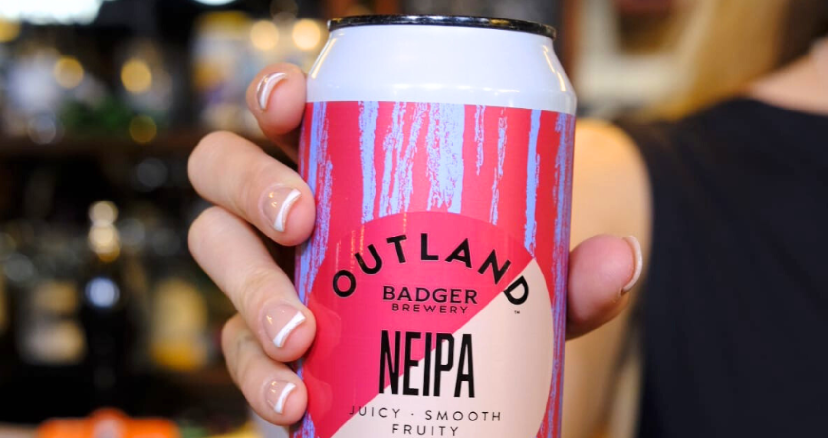 Outland New England IPA can