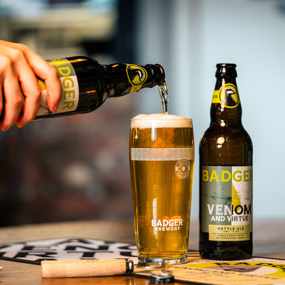 Badger Venom and Virtue Nettle Ale