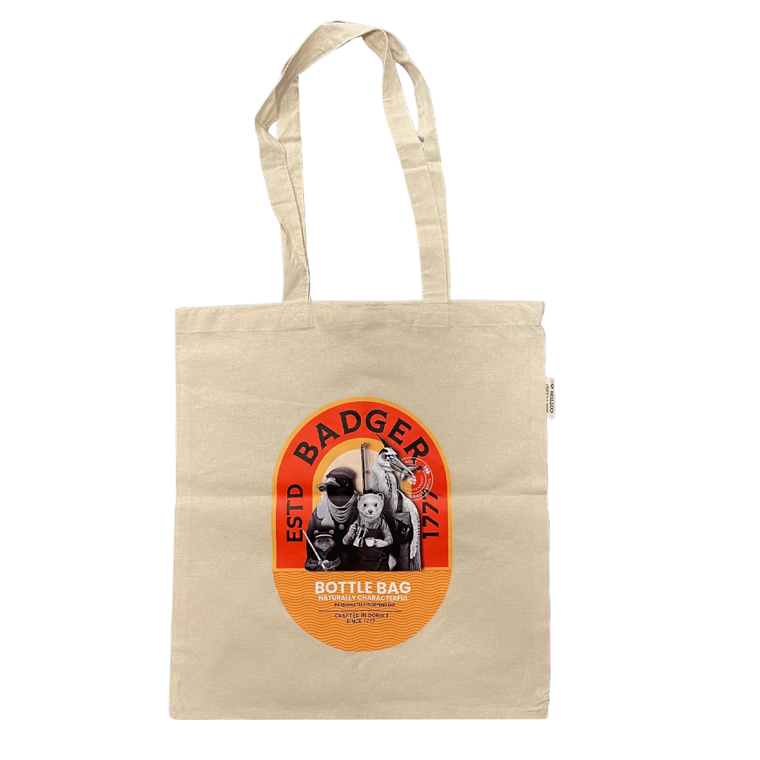 Badger Cotton Tote Bag