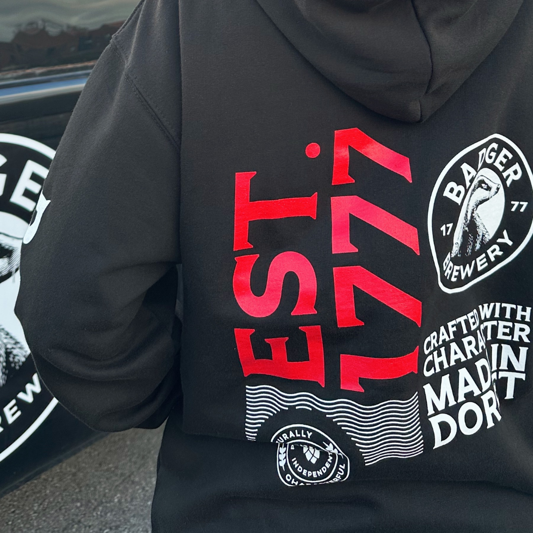 Badger 2025 Black Hoodie by Badger campervan