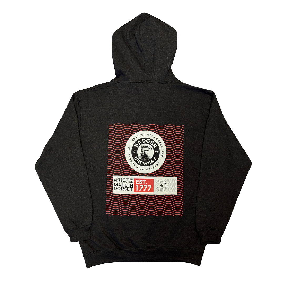 Badger Dark Grey Hoodie
