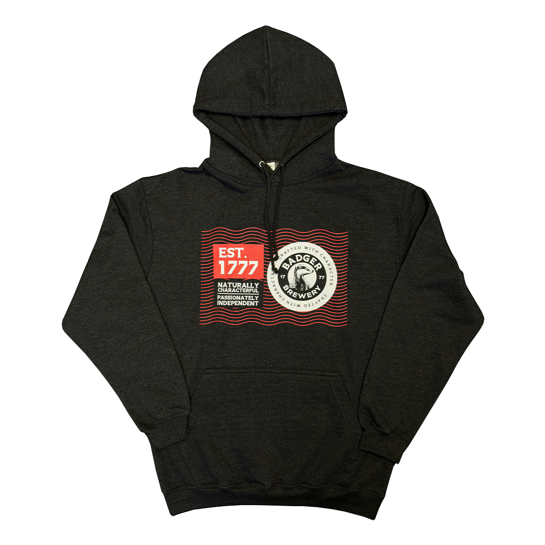 Badger Dark Grey Hoodie
