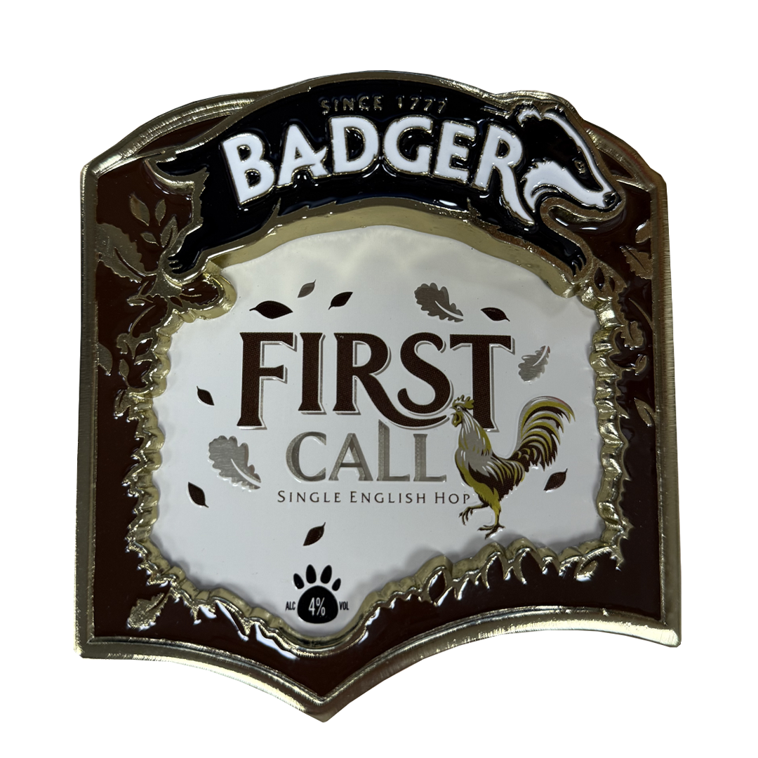 Badger First Call Pewter Pump Clip