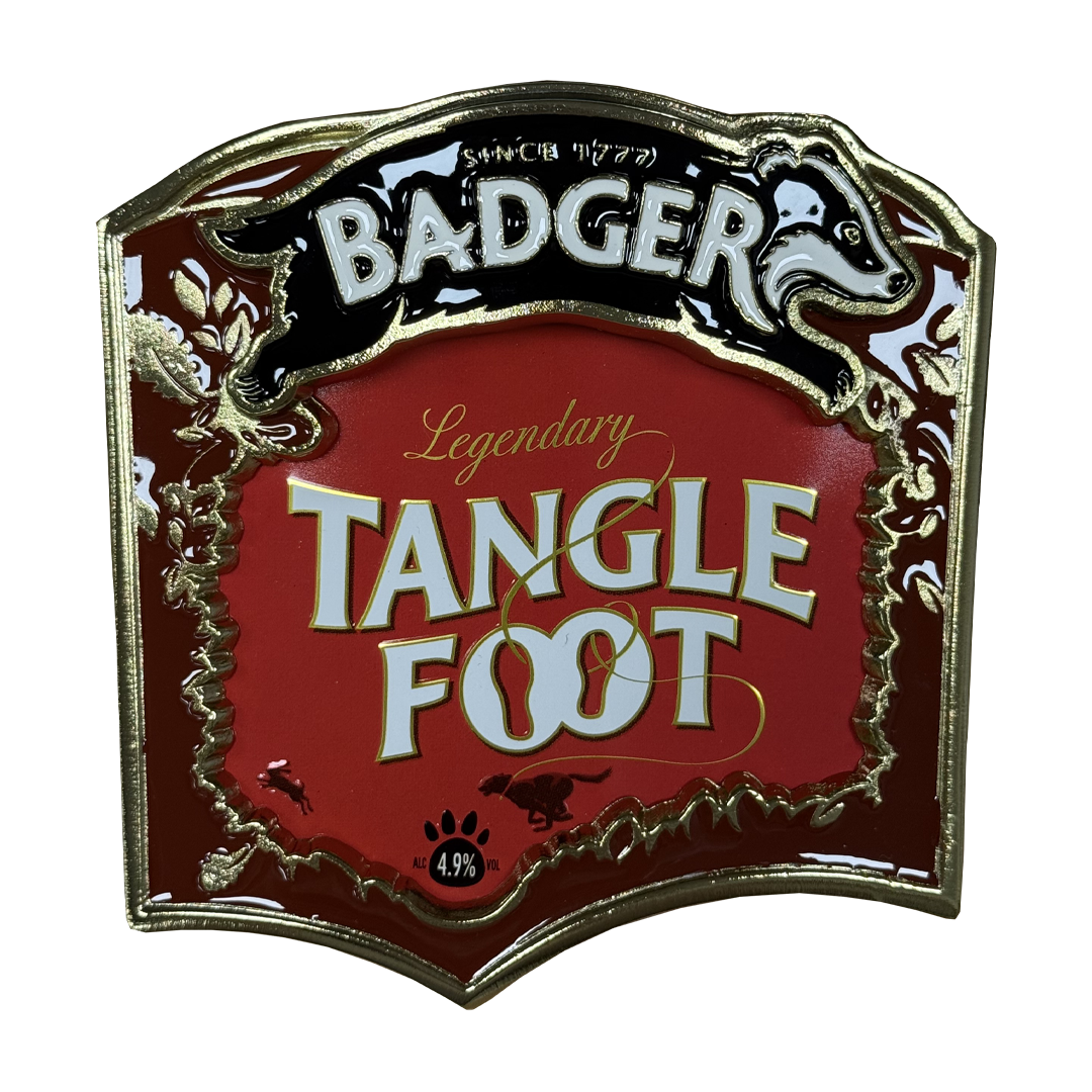 Tangle Foot Pewter Pump Clip