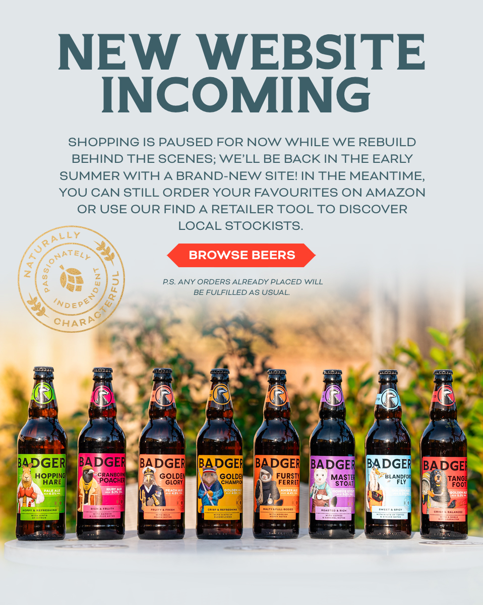 Badger beers website
